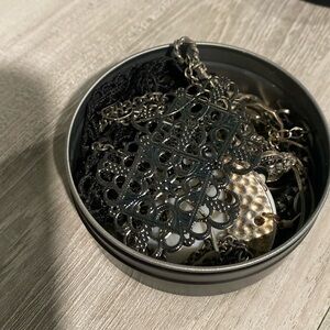 Assorted Jewelry Tin